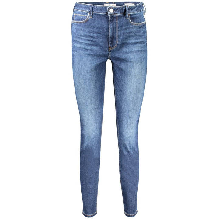 Blue Cotton Jeans & Pant