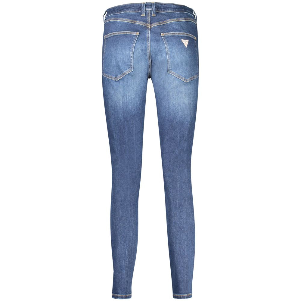 Blue Cotton Jeans & Pant