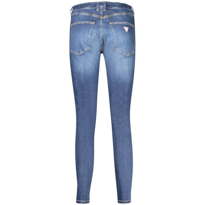 Blue Cotton Jeans & Pant