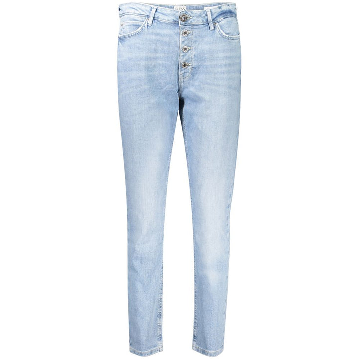 Blue Cotton Jeans & Pant
