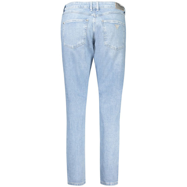 Blue Cotton Jeans & Pant