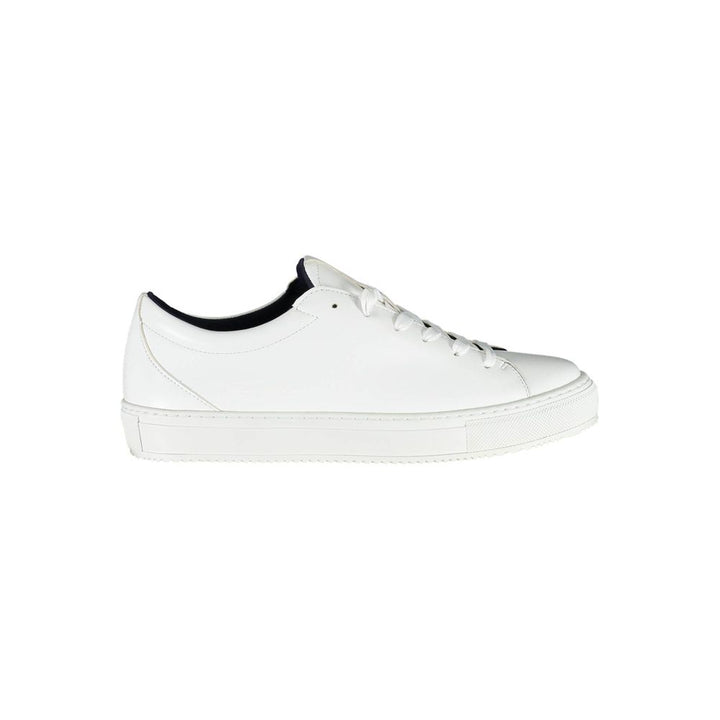 White Synthetic Sneaker