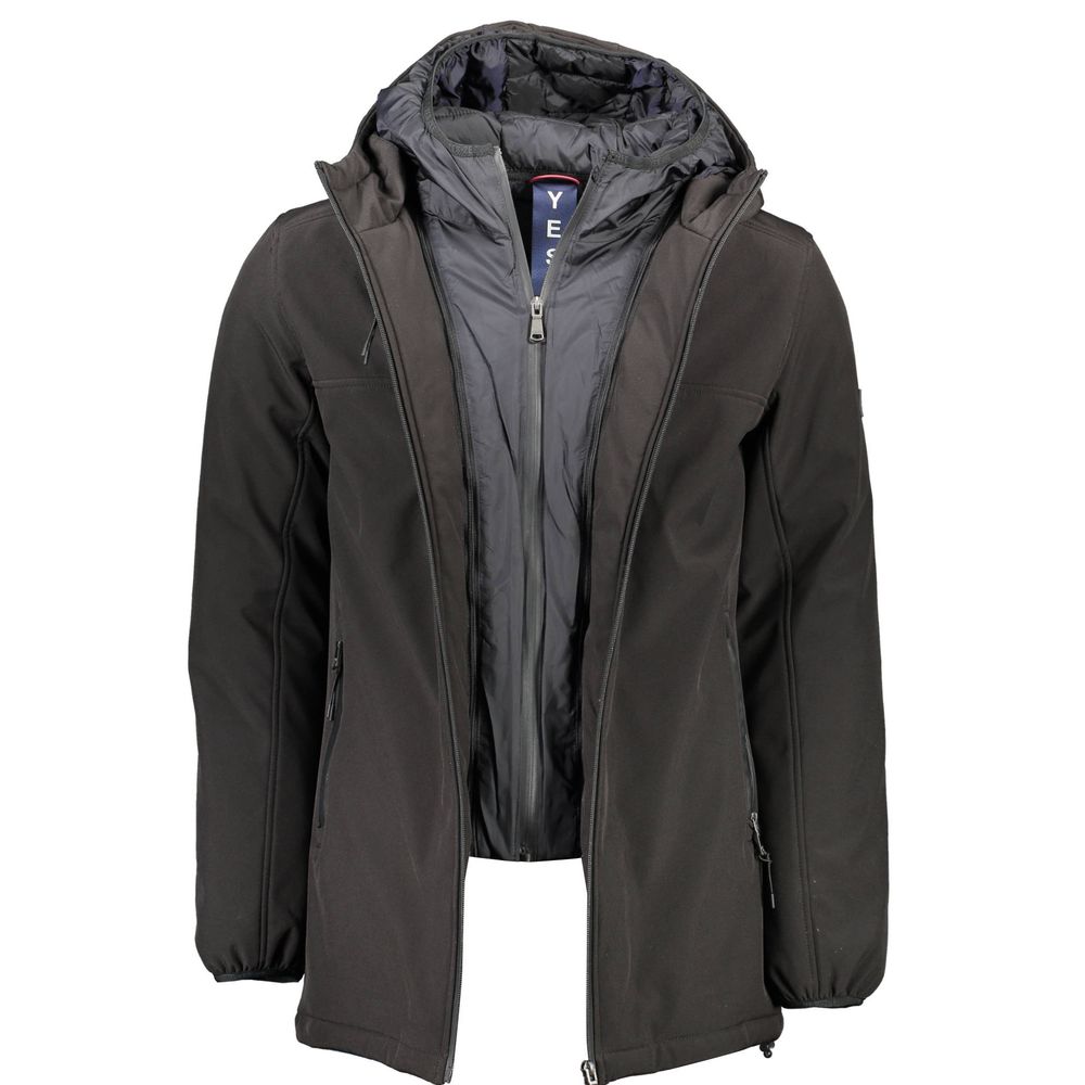 Black Polyester Jacket