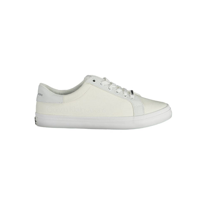 White Cotton Sneaker