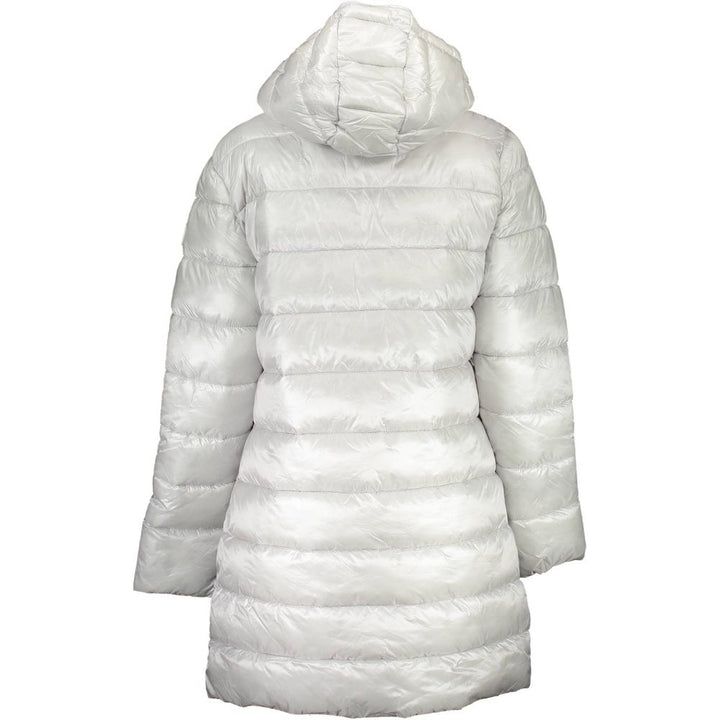 Gray Polyamide Jackets & Coat