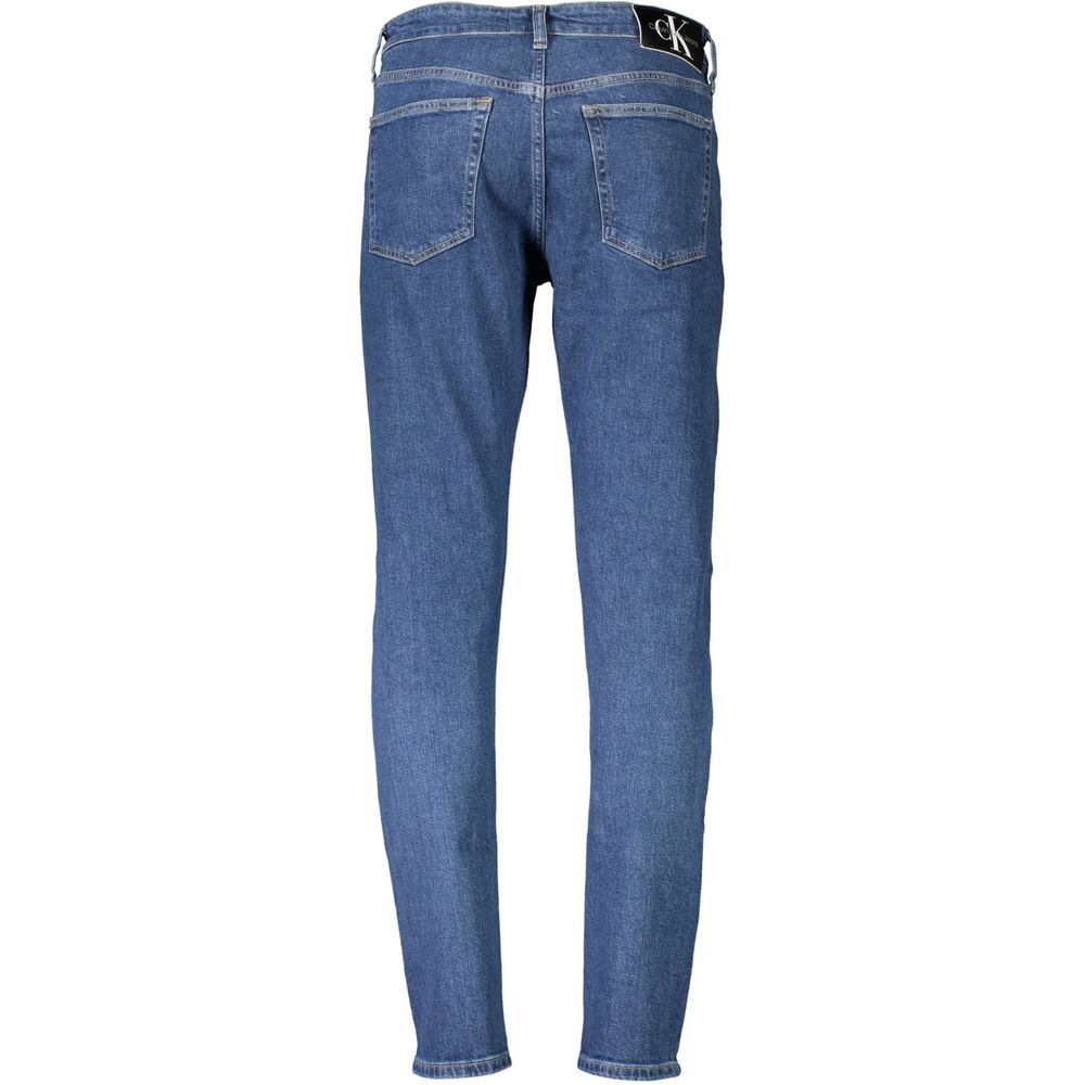 Blue Cotton Jeans & Pant
