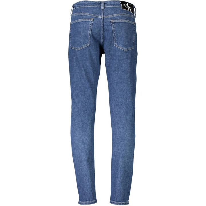 Blue Cotton Jeans & Pant