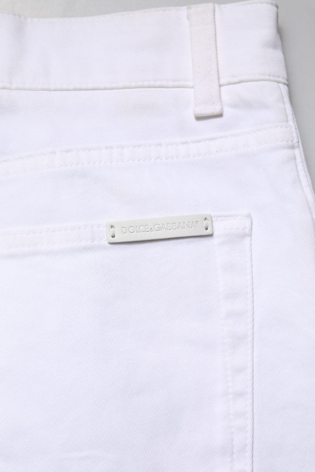 White Cotton Skinny Men Denim Jeans