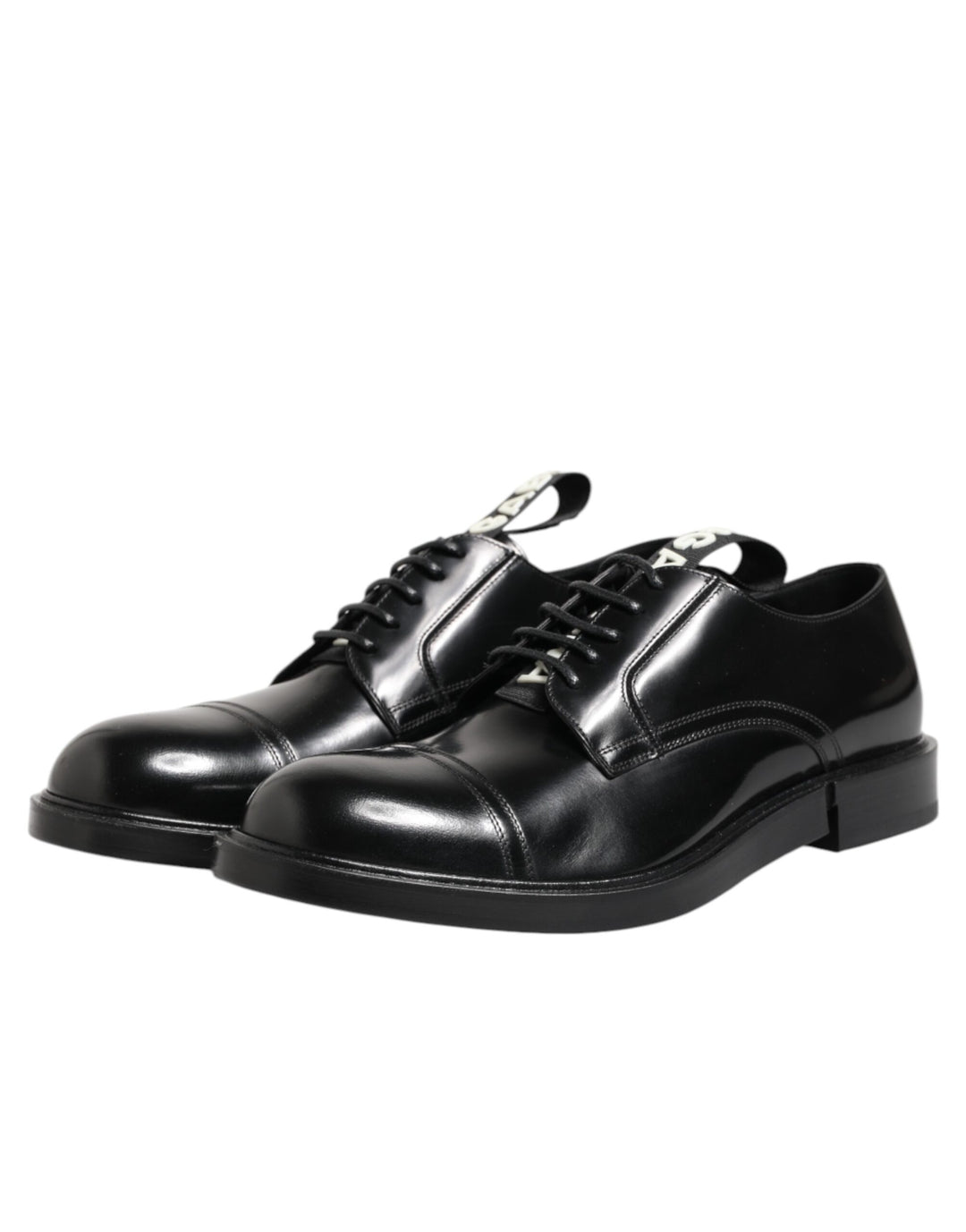 Black Leather Dress Lace Up Men Formal Shoes