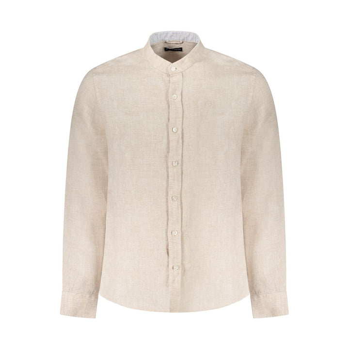 Beige Linen Shirt