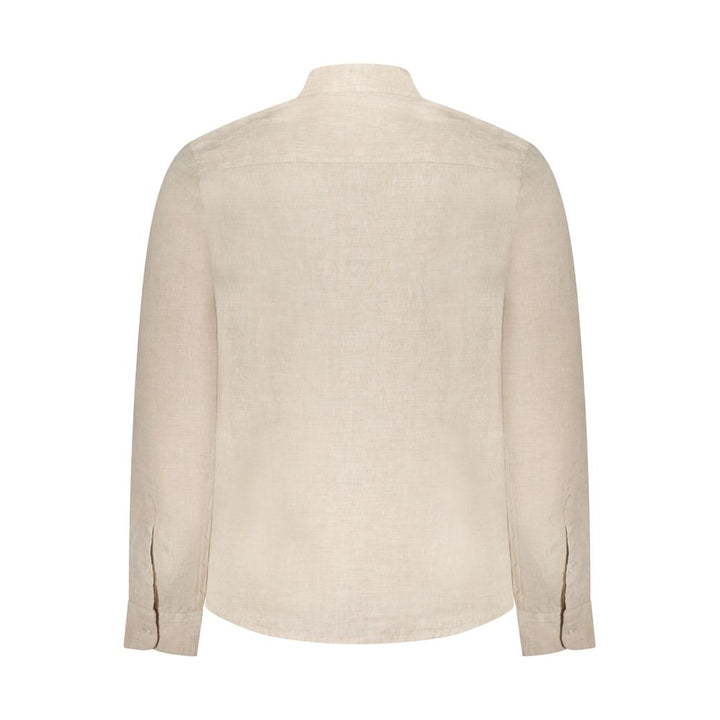 Beige Linen Shirt