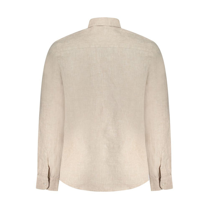 Beige Linen Shirt