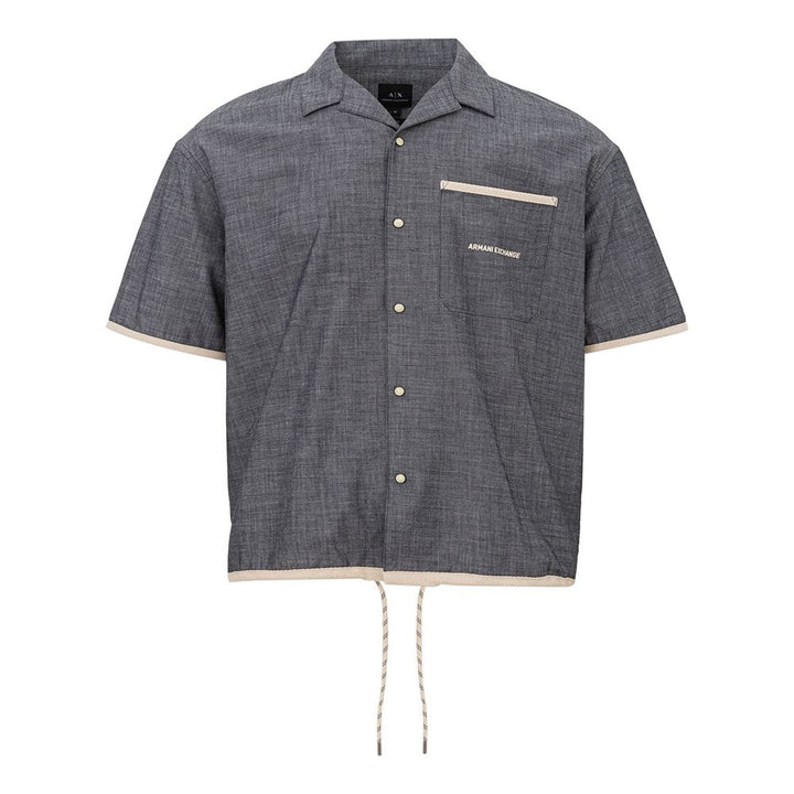 Blue Cotton Shirt