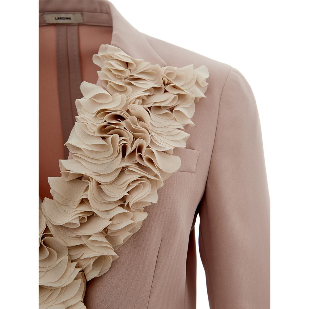 Gray Polyester Jackets & Coat