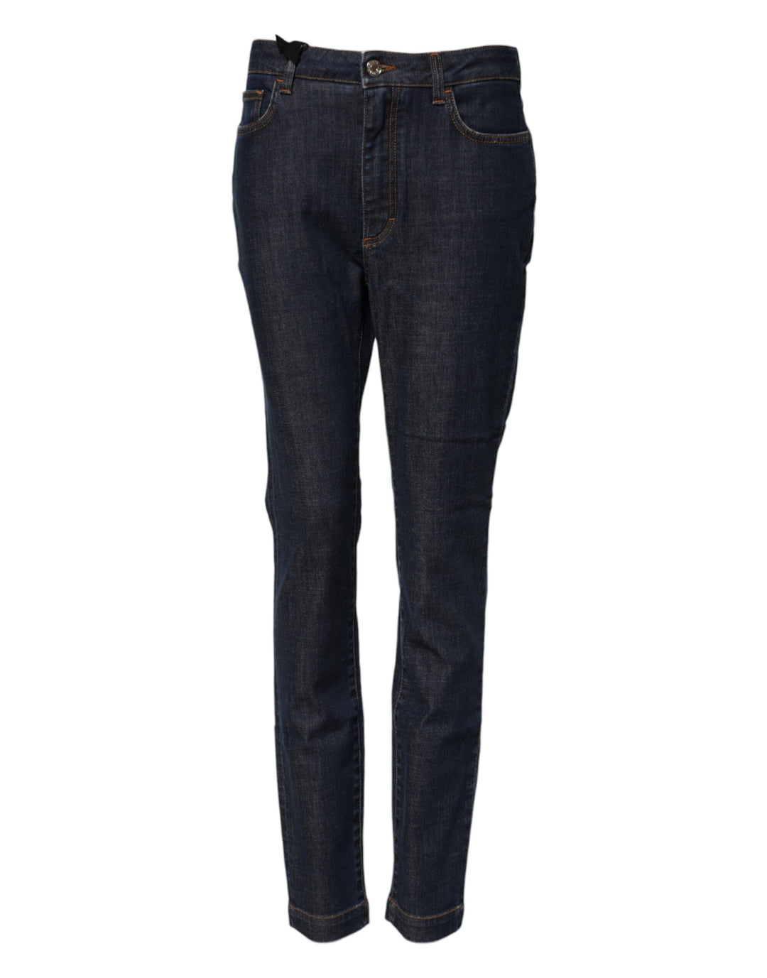 Blue Queen Patch AUDREY Mid Waist Denim Jeans