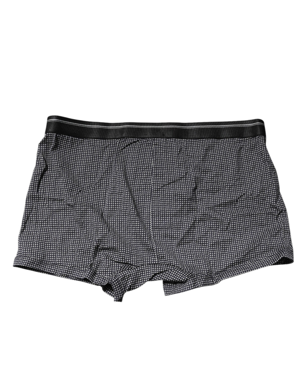 Gray Printed Cotton Boxer Short Underwear