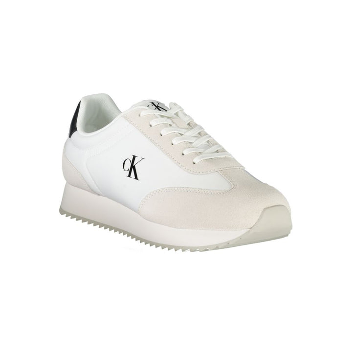 White Leather Men Sneaker