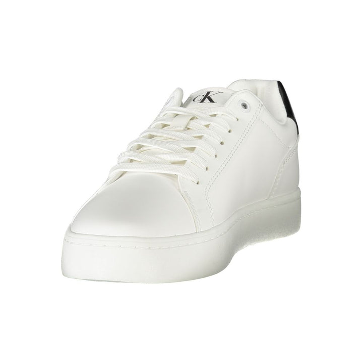 White Leather Men Sneaker