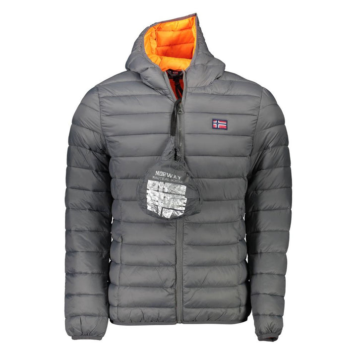 Gray Polyamide Jacket
