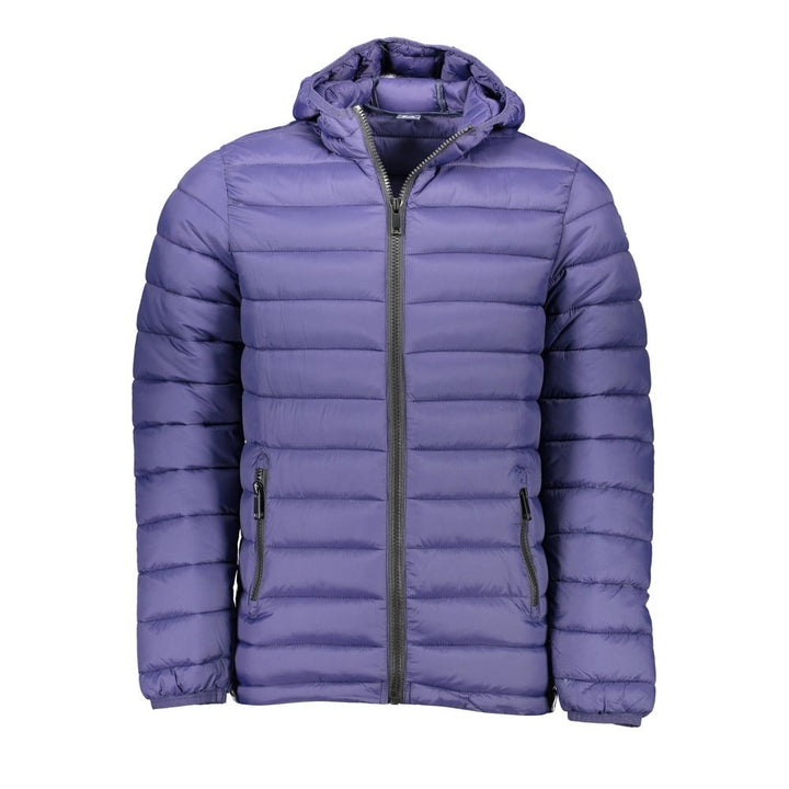 Blue Polyester Jacket