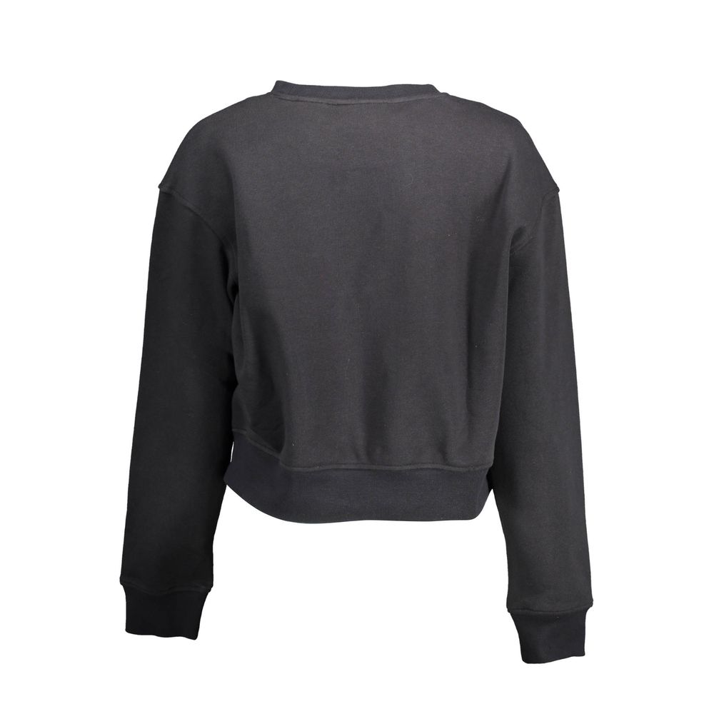 Black Cotton Sweater