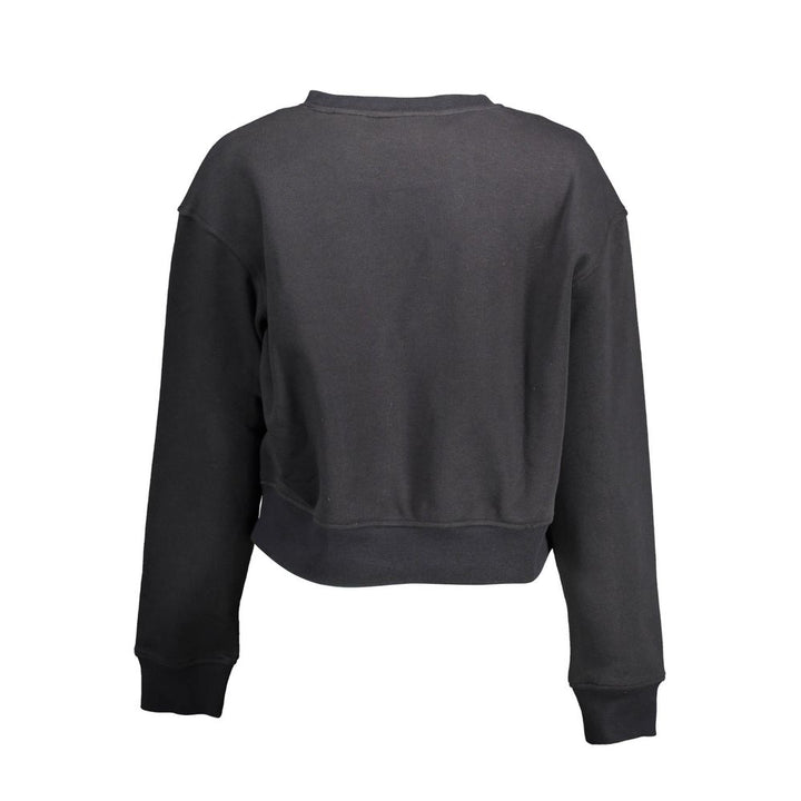 Black Cotton Sweater