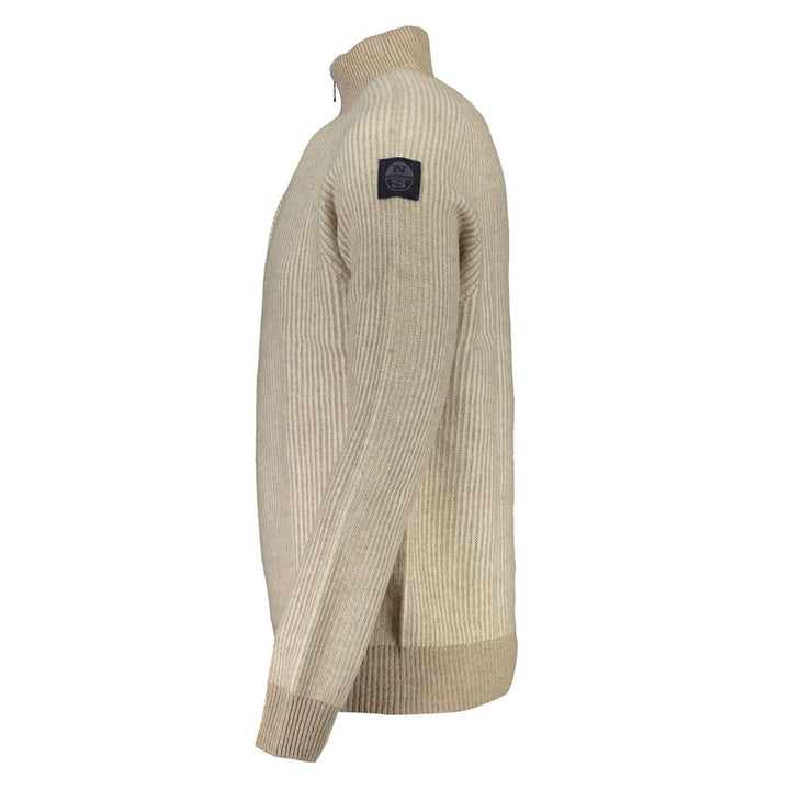 Beige Wool Sweater