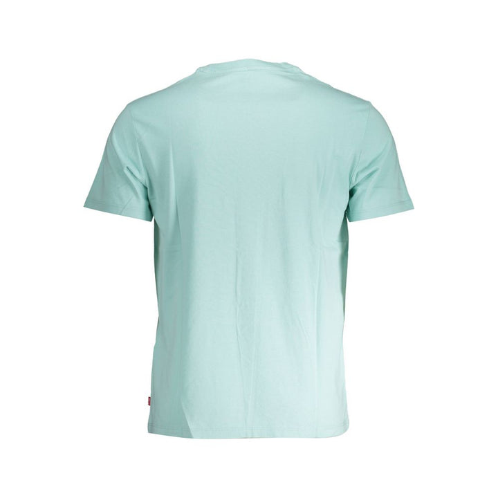 Blue Cotton T-Shirt