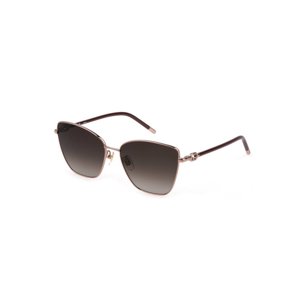 Gray Metal Sunglasses