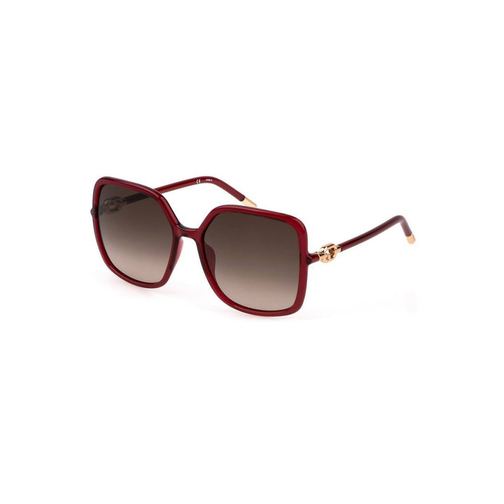 Red Polycarbonate Sunglasses