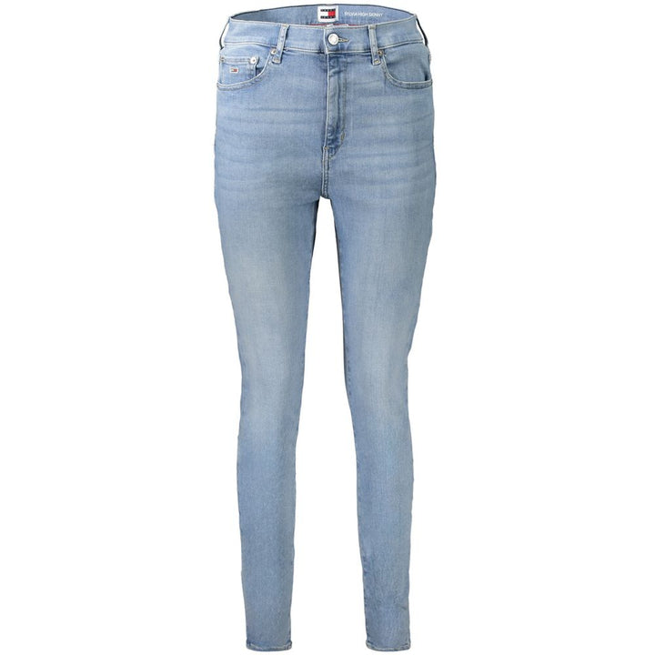 Blue Cotton Jeans & Pant