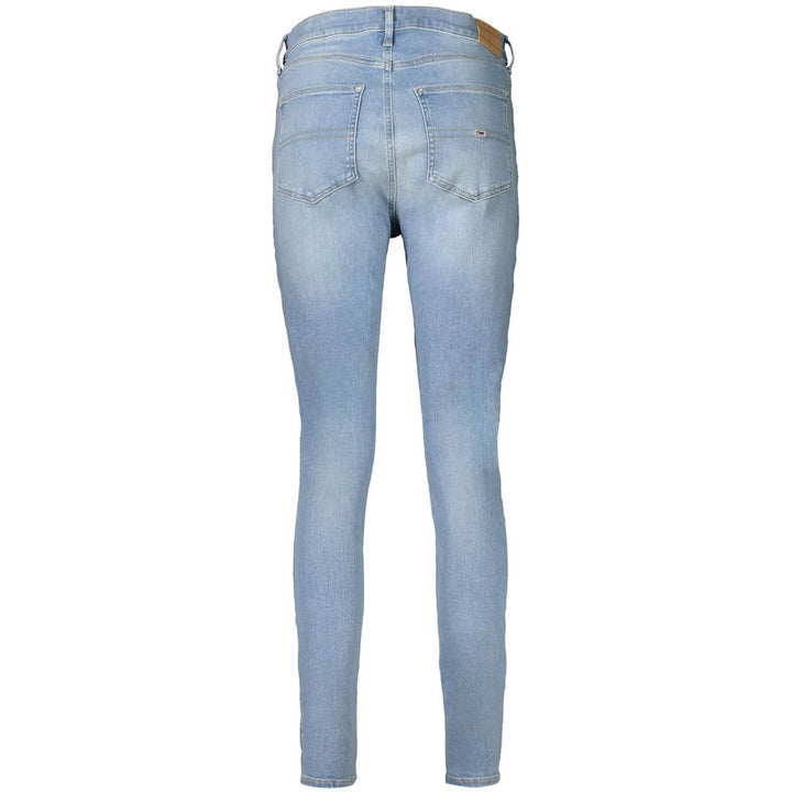Blue Cotton Jeans & Pant