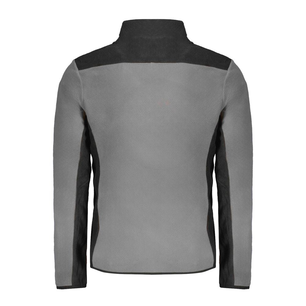 Gray Polyester Sweater