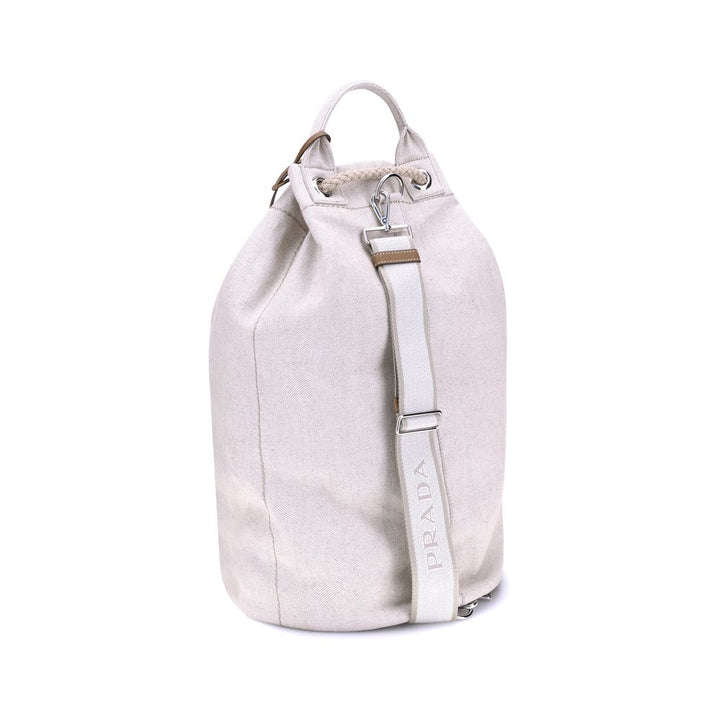 Linen Bucket Bag