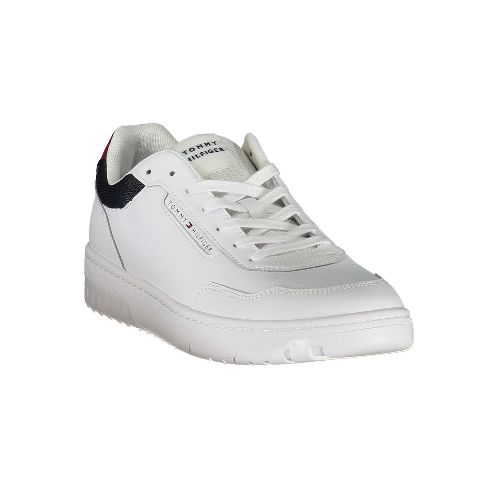 White Leather Sneaker