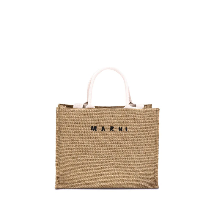Raffia-effect Tote Bag