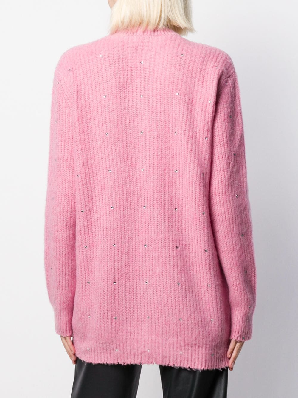 MSGM SWEATER KNIT PINK-3