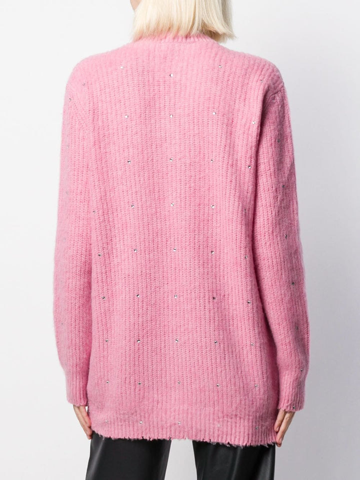 MSGM SWEATER KNIT PINK-3