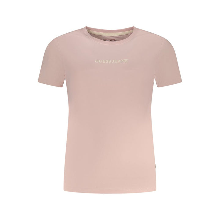 Pink Cotton Tops & T-Shirt