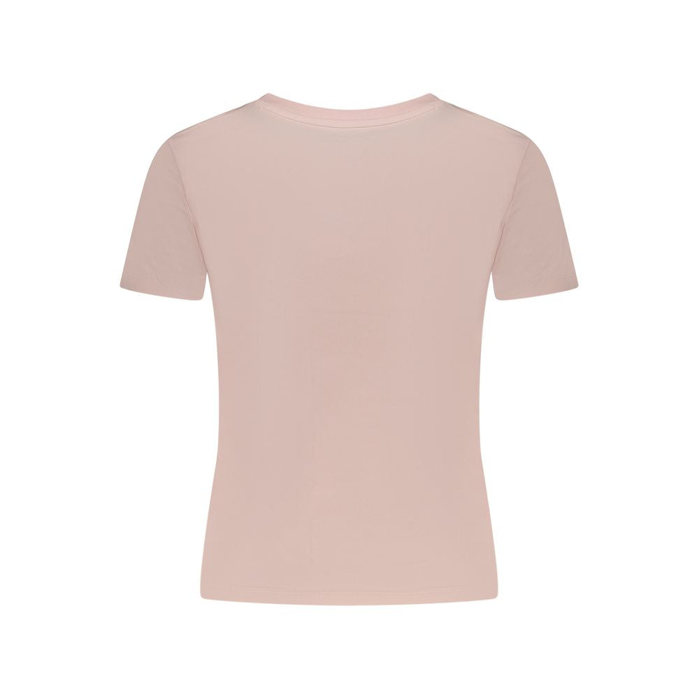 Pink Cotton Tops & T-Shirt