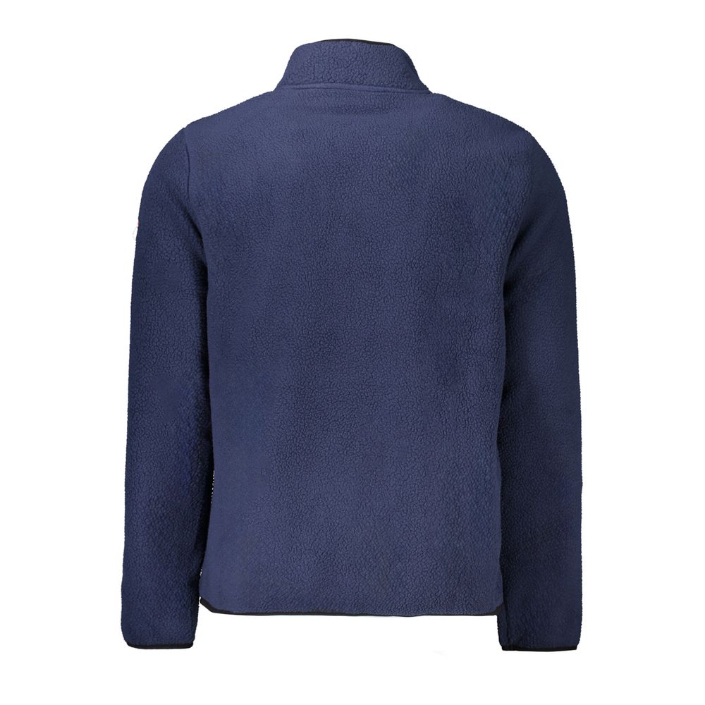 Blue Polyester Sweater