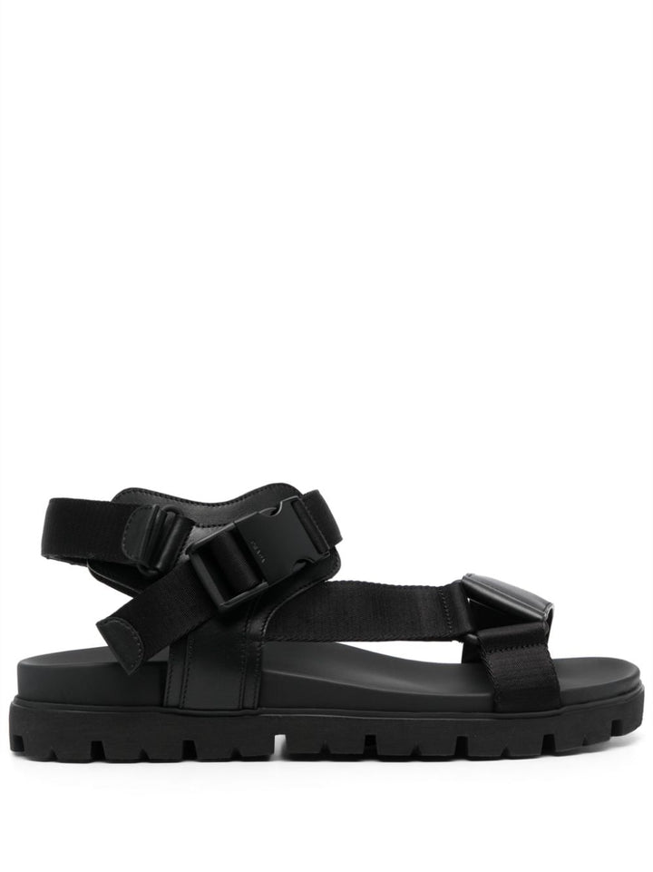 buckle-fastening open-toe sandals-0