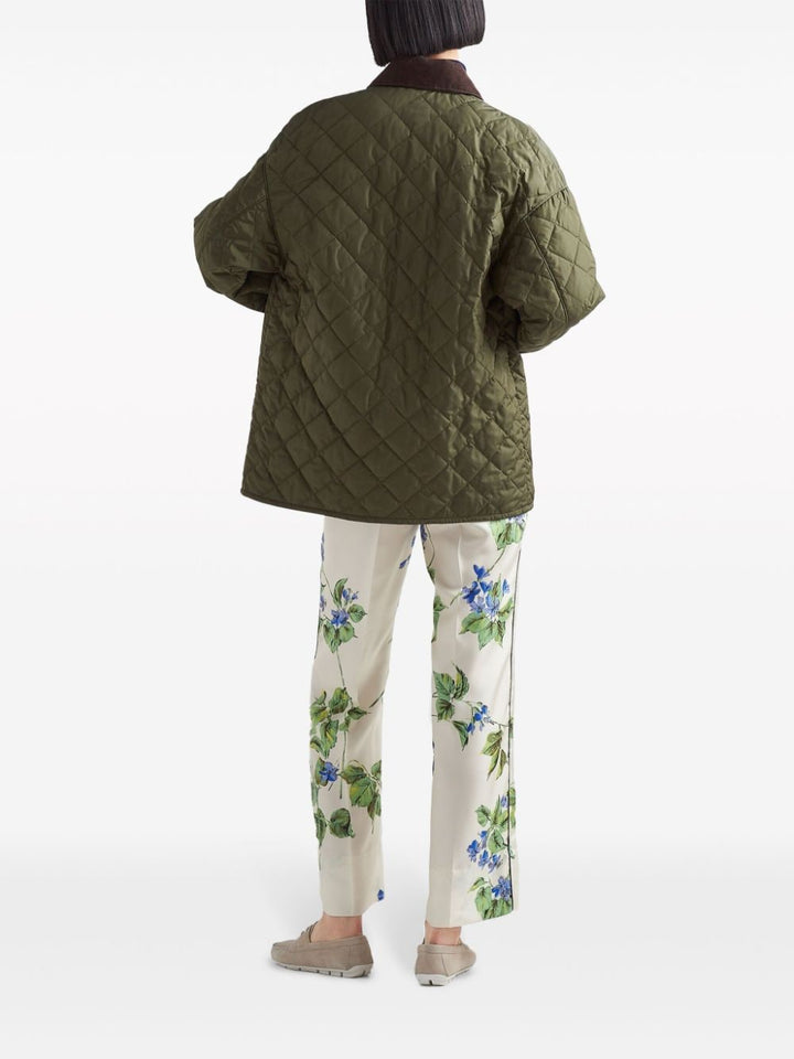 floral twill trousers-2