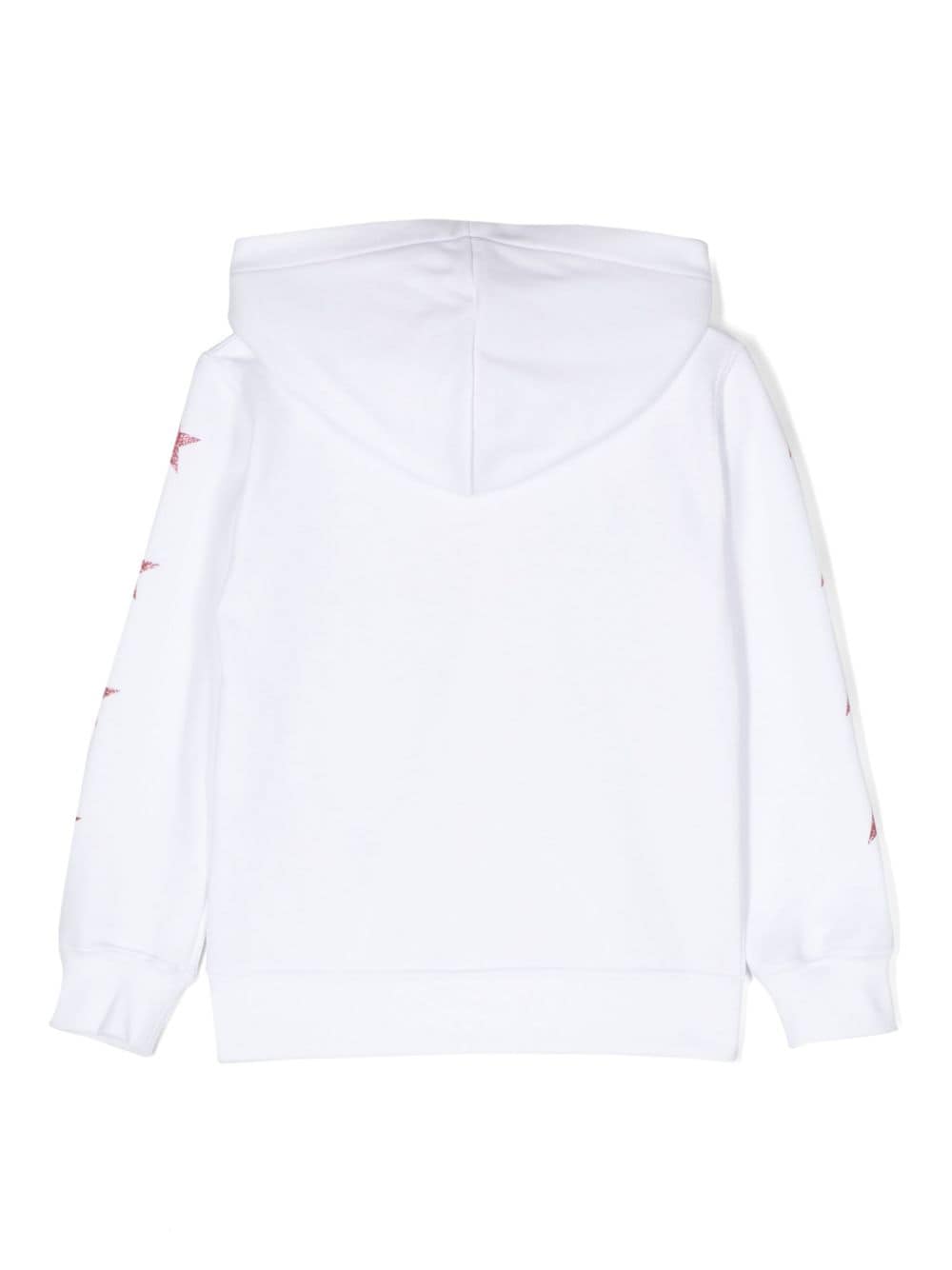 star-print zipped hoodie-1