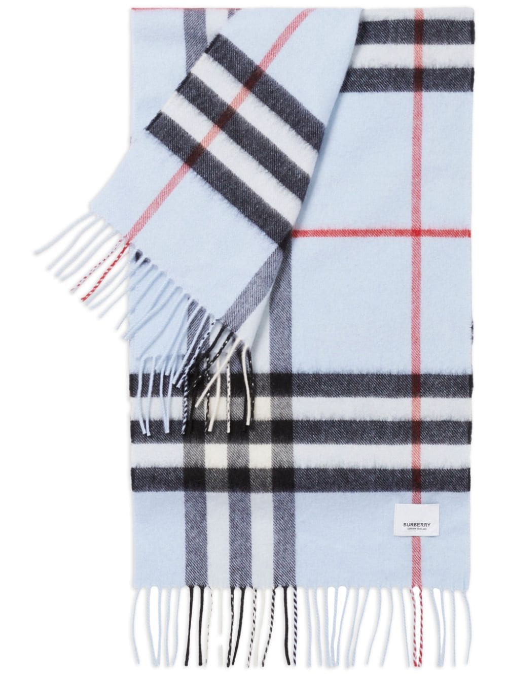 checked cashmere scarf-2