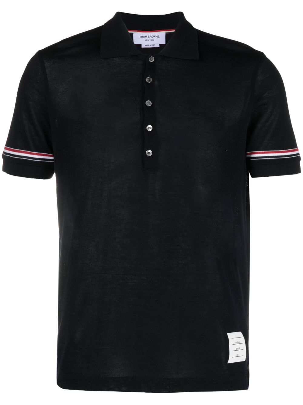 RWB-stripe polo shirt-0