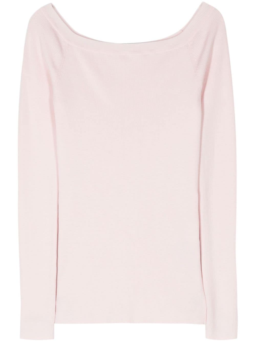 fine-ribbed jumper-4