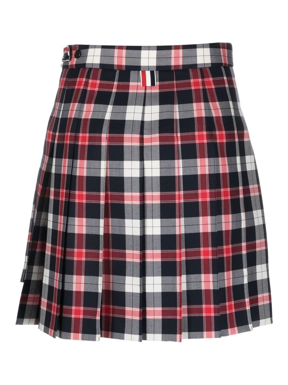 THOM BROWNE School Uniform Twill mini skirt-1
