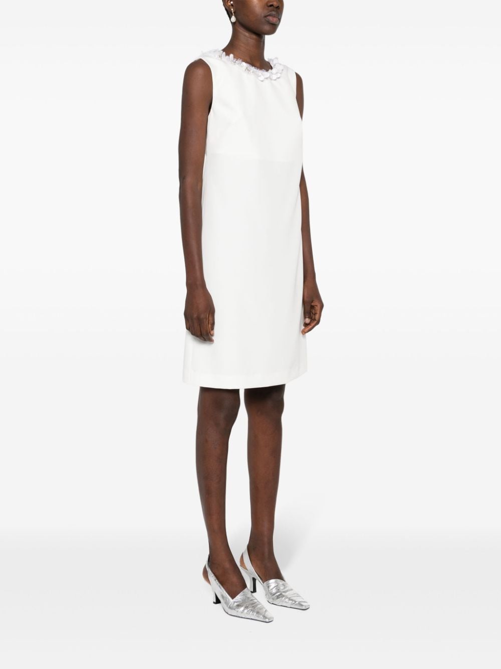 sequin-embellished column dress-6