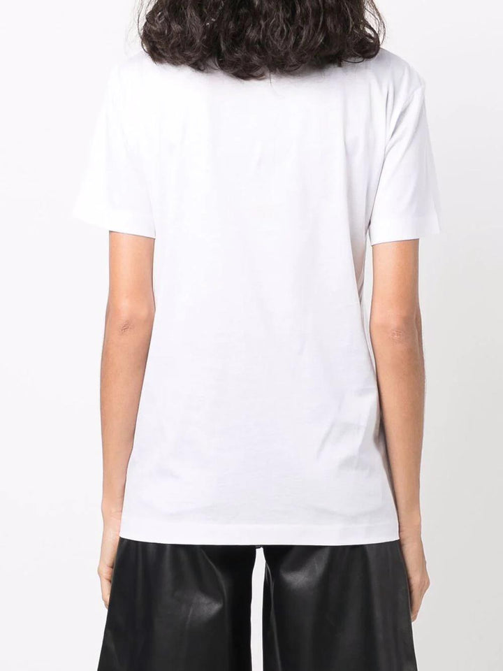 PATOU logo-print organic cotton T-shirt-20
